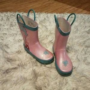 Girls sz 9/10 rubber muck boots